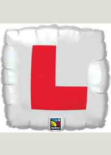 Picture of L PLATE FOIL BALLOON